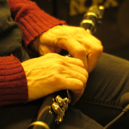 Doris an der Klarinette